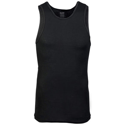 Gildan Men's A-Shirts Tanks Multipack, Black (6 Pack), X-Large 🍁 All In One Marketplace Canada