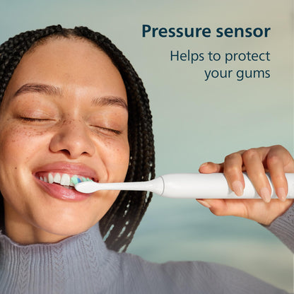 Philips Sonicare 4100 Power Toothbrush, Rechargeable Electric Toothbrush with Pressure Sensor, Deep Pink HX3681/26 🍁 All In One Marketplace Canada