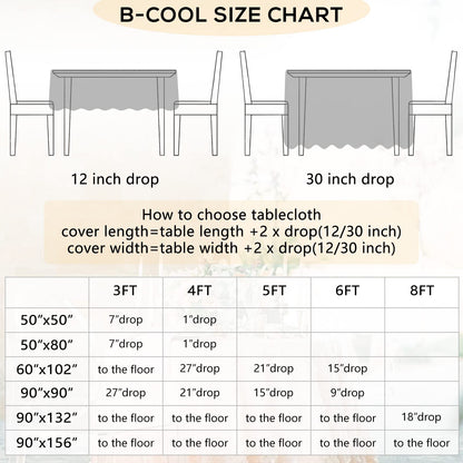 B-Cool 60x102-inch Black Sequin Table Linens Halloween Tablecloth Seamless Glitter Tablecloth Wedding Sequin Tablecloth