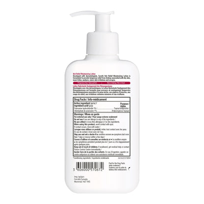 CeraVe Itchy Skin Relief Moisturizing Lotion. For Dry & Eczema-prone skin. Anti-itch cream for minor skin irritations, sunburn relief, insect bug bites & scrapes, 1% Pramoxine. Fragrance Free, 237ML 🍁 All In One Marketplace Canada