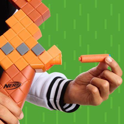 Nerf Minecraft Bow Dart Blaster, Pull-Back String Priming, 8 Nerf N1 Darts Compatible Only with Nerf N1 Dart Blasters, Ages 8+ 🍁 All In One Marketplace Canada