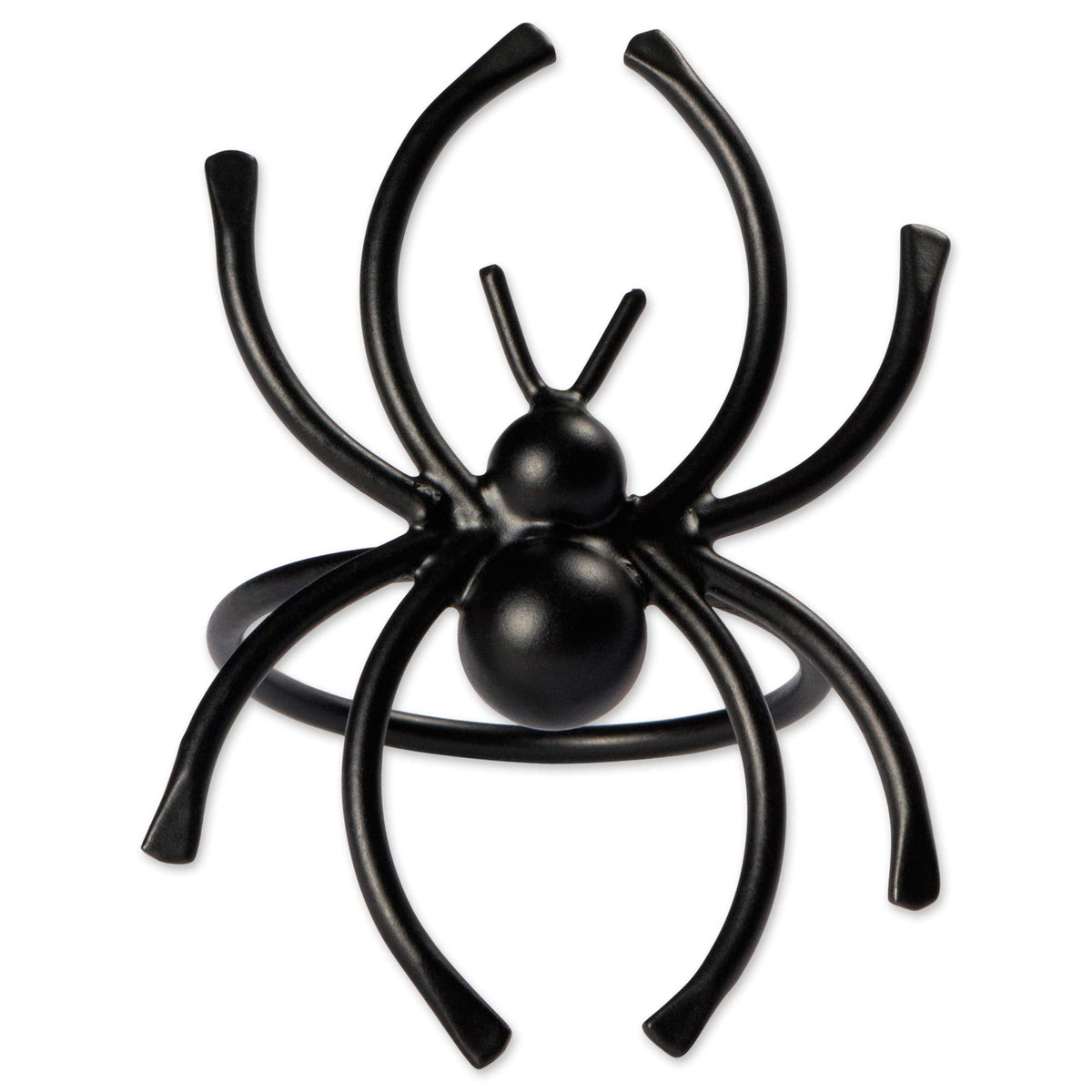 DII Napkin Rings for Halloween, Parties, Everyday, Set of 6, Spider