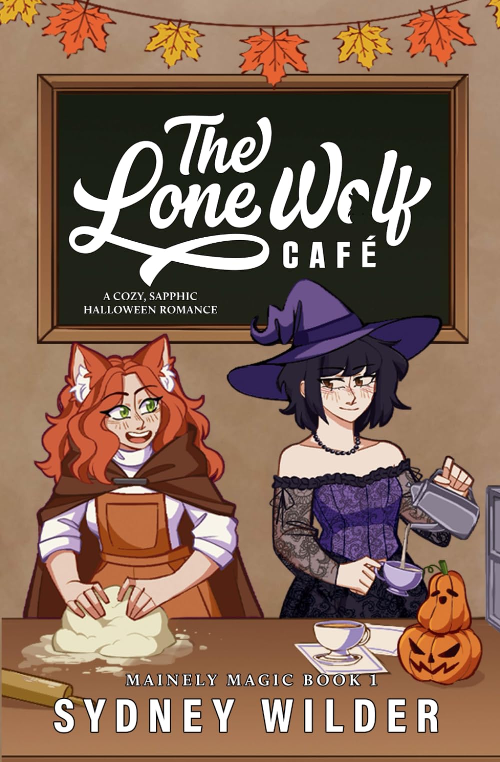 The Lone Wolf Café: A Cozy, Sapphic Paranormal Halloween Romance
