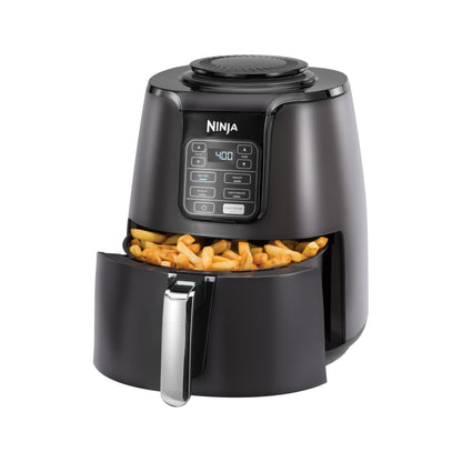 NINJA AF101C, Air Fryer, 3.8L Less Oil Electric Air Frying, Equipped with Crisper Plate + Multi-Layer Rack + Non Stick Basket, Programmable Control Panel, Black, 1550W, (Canadian Version) 🍁 All In One Marketplace Canada