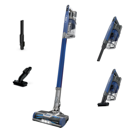 Shark Cordless Vacuum Cleaner with HEPA Filter, Lightweight, Portable, Rechargeable, Powerful Pet Hair Pickup, Removable Handheld, Crevice Tool, Dusting Brush, 50-min Runtime, Blue, IZ363HT 🍁 All In One Marketplace Canada