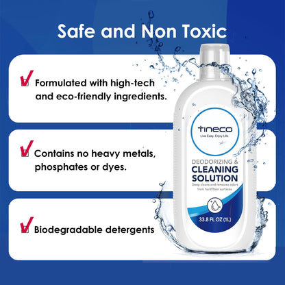 Tineco Floor Cleaning Solution 1L (33.8 OZ) for i5/i6 Stretch & FLOOR ONE S5/S6/S7/S9 Artist & S6/S7/S9 Master & Breeze Series, (EXCEPT iFLOOR 5 Steam/S5/ S7/ S9 Artist Steam Series) Wet Dry Vacuum 🍁 All In One Marketplace Canada
