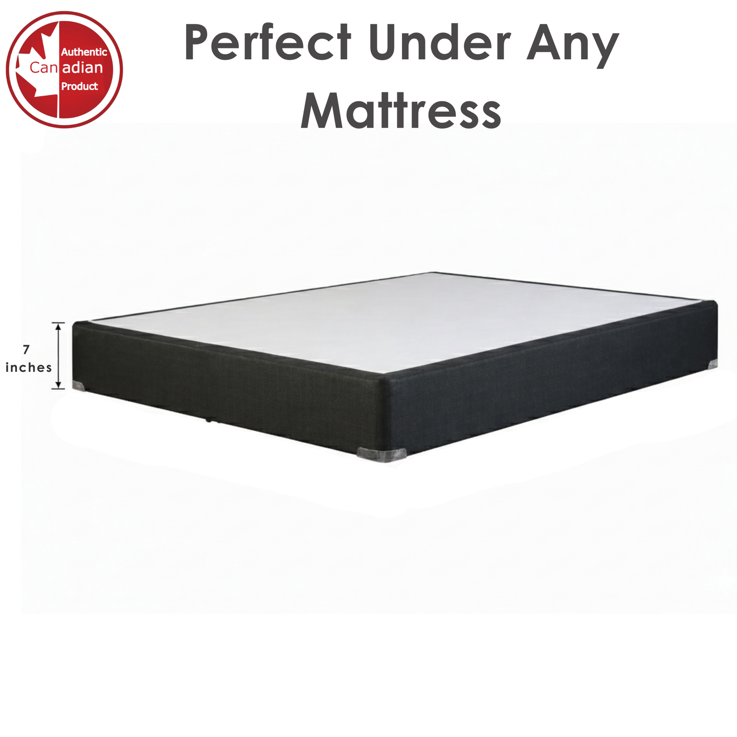 UltraFlex® HARMONY Mattress and BoxSpring Set  Orthopedic, Coiled Innerspring Comfort layer Foam Encased, Eco-friendly Hybrid Mattress (Made in Canada)