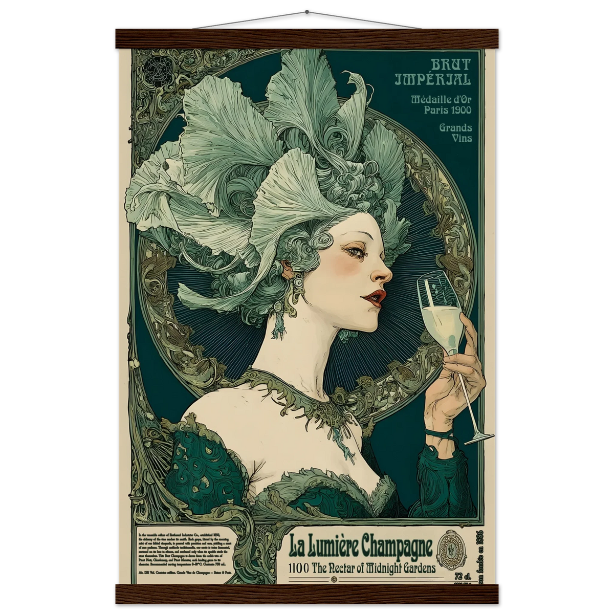 La Lumière Champagne - Poster & Framed Print