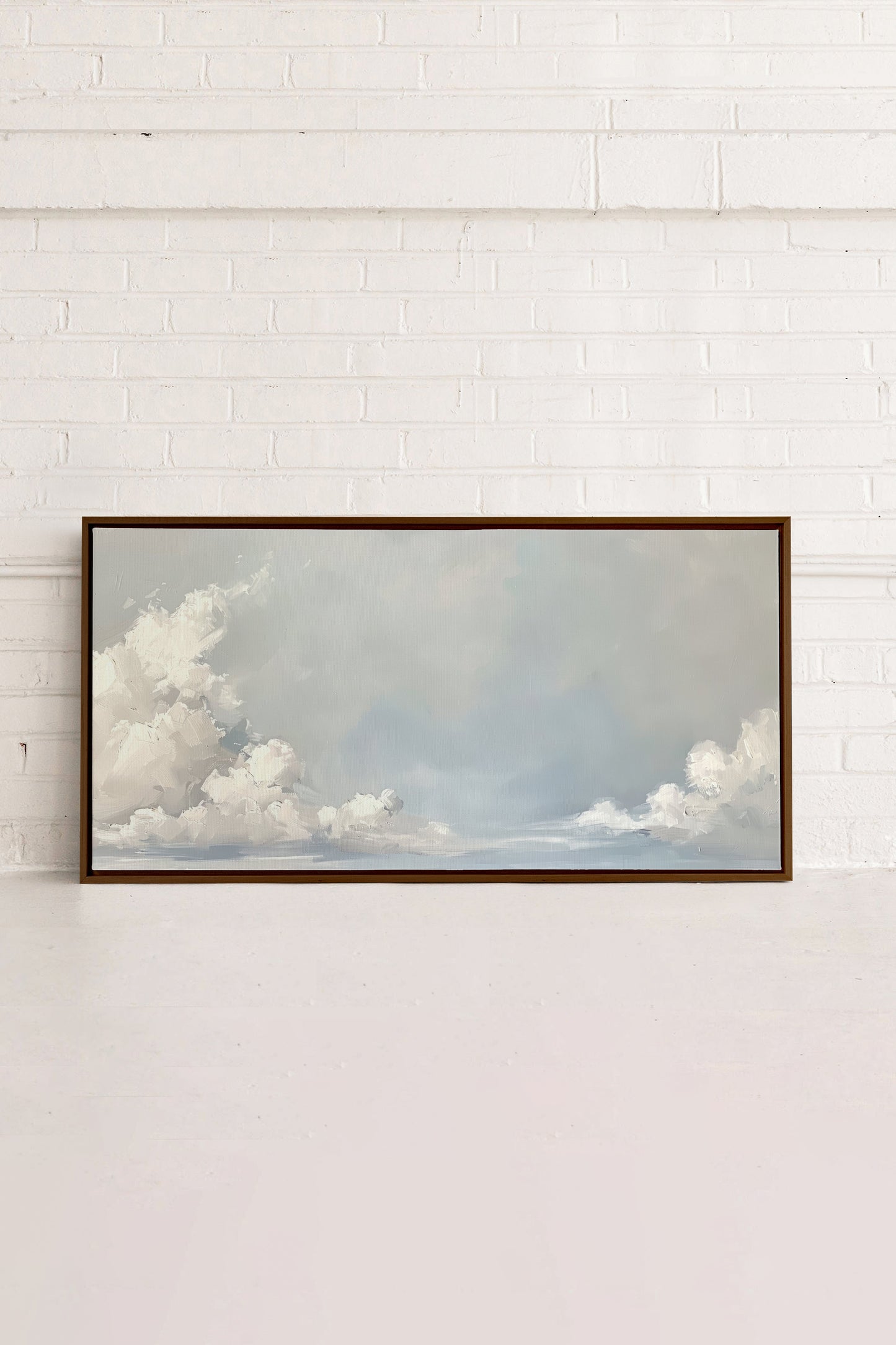 CLOUDSCAPE, Werk auf gespannter Leinwand