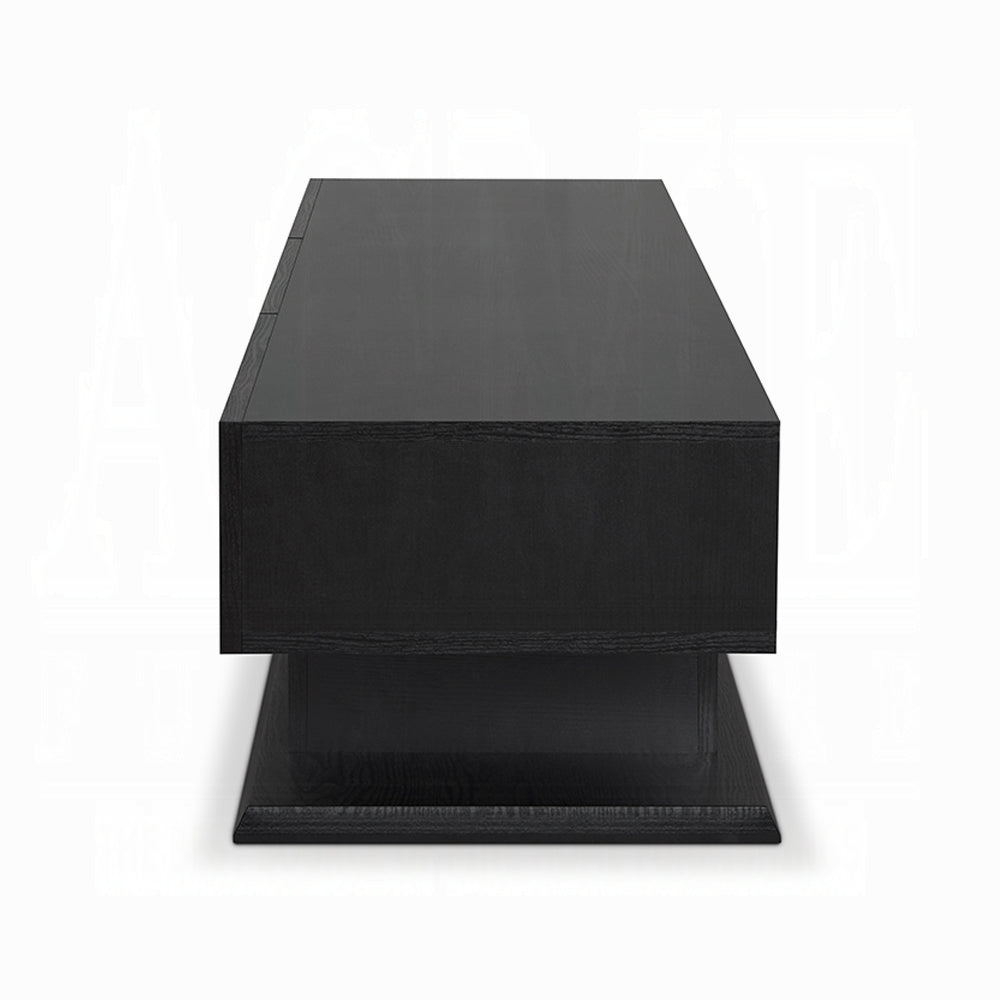 Phantom Modern Storage TV Stand - Black