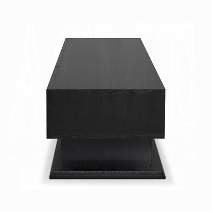 Phantom Modern Storage TV Stand - Black