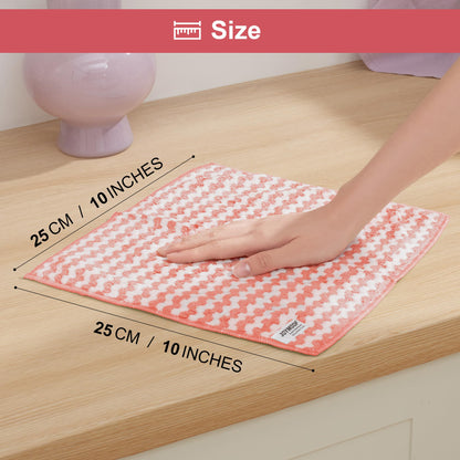 JOYMOOP Microfiber Cleaning Cloths, Dish Cloths for Washing Dishes, 18 Pack Kitchen Towels, Reusable and Washable Dish Towels for Dish Drying Washing, Absorbent Streak Free Lint Free Rags - 10" x 10" 🍁 All In One Marketplace Canada