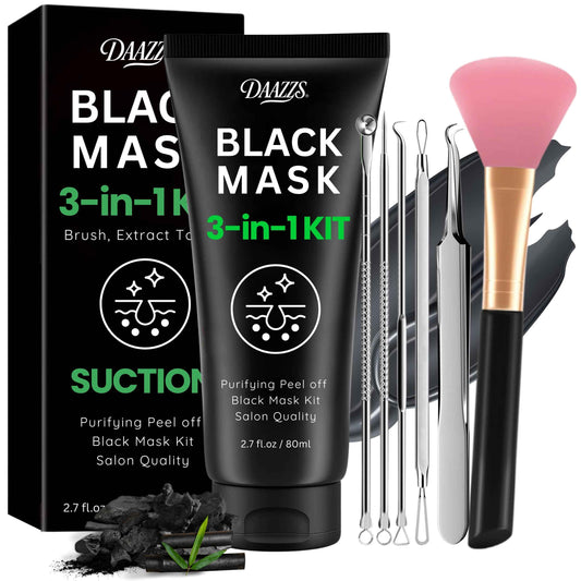 Blackhead Remover Mask: Charcoal Peel Off Face Mask Kit for Pores Deep Cleansing and Purifying – Facial and Nose Mask for All Skin Types with Tools 🍁 All In One Marketplace Canada