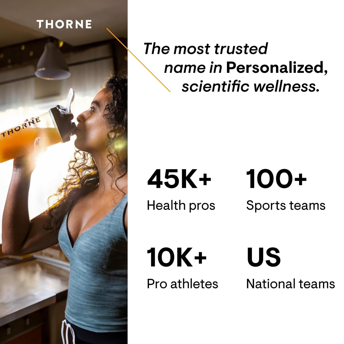 THORNE Creatine - Micronized Creatine Monohydrate Powder - Support for Muscles & Cognitive Function* - for Women & Men - Unflavored - 5 g per Serving - 90 Servings 🍁 All In One Marketplace Canada