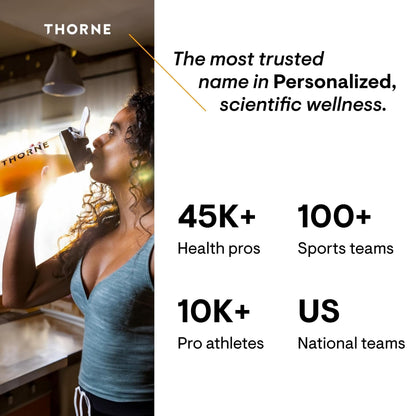 Thorne Ferrasorb - Complete Blood Support Formula with Iron, Folate, and B vitamins - 60 Capsules - 60 Servings 🍁 All In One Marketplace Canada