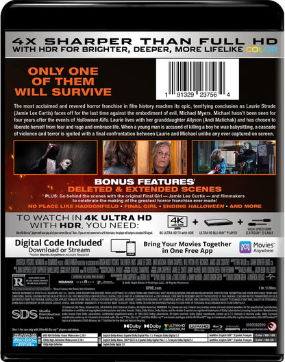 Halloween Ends (2022) - Collector's Edition 4K Ultra HD + Blu-ray + Digital [4K UHD]