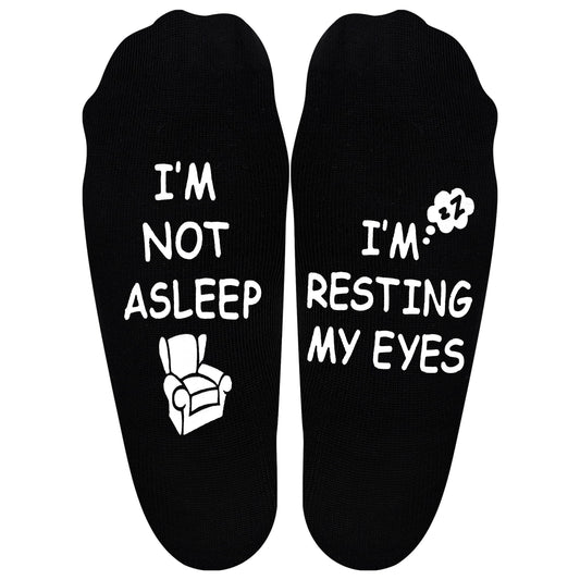 Moyel Funny Socks for Men Funky Novelty Fun Gifts for Men Dad Gifts from Daughter Grandpa Gifts Christmas Fathers Day Birthday Gifts for Him Dad Grandpa Husband Boyfriend 🍁 All In One Marketplace Canada