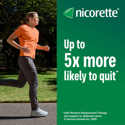 Nicorette 4mg Nicotine Gum, Cinnamon – Quit Smoking Aid with Fast Craving & Withdrawal Relief, Nicotine Replacement Therapy (NRT), 105 Pieces 🍁 All In One Marketplace Canada