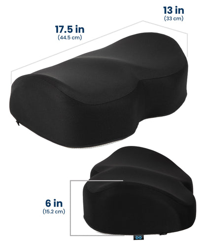 Everlasting Comfort Foot Rest for Under Desk at Work - Memory Foam Office Foot Stool & Under Desk Footrest Leg Elevation Pillow for Gaming & Home Office, Supports Posture 🍁 All In One Marketplace Canada