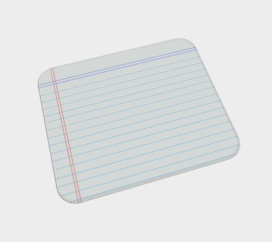 Small | Desk Mat | Loose Leaf