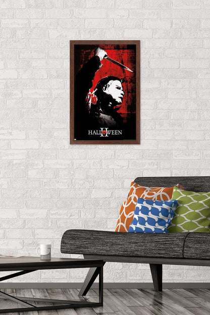 Halloween II - Red Wall Poster
