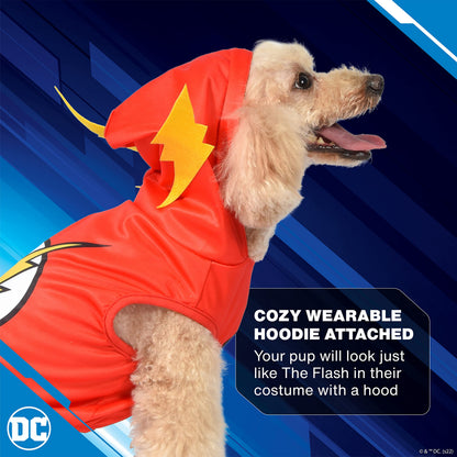DC Comics for Pets The Flash Dog Costume, Small