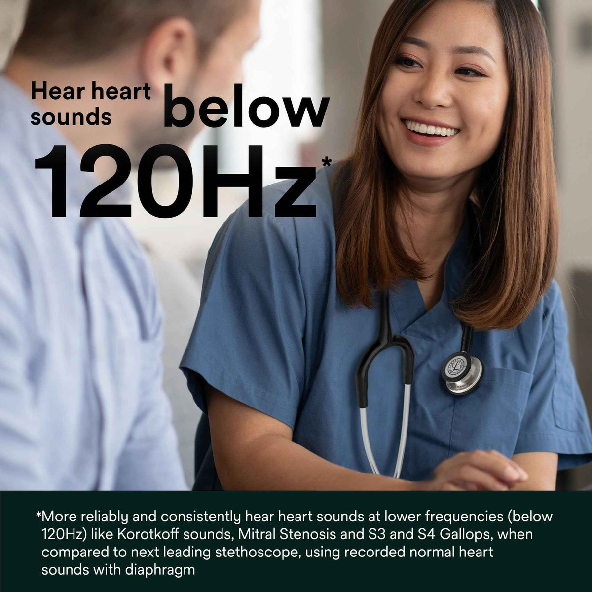 3M Littmann Classic III Monitoring Stethoscope, 5623, More Than 2X as Loud*, Weighs Less**, Stainless Steel Chestpiece, 69 cm (27") Caribbean Blue Tube 🍁 All In One Marketplace Canada