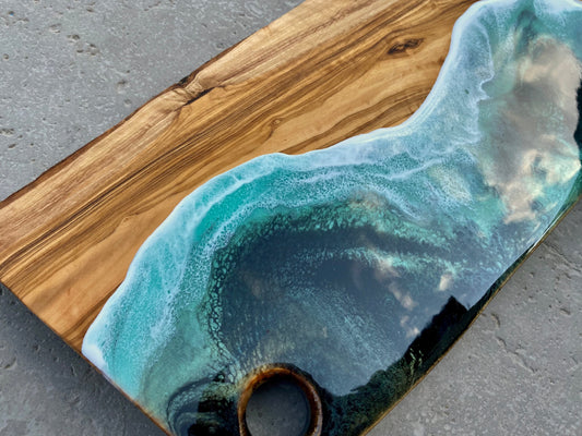 Olive Wood Charcuterie Board - AURABAGS SHOP
