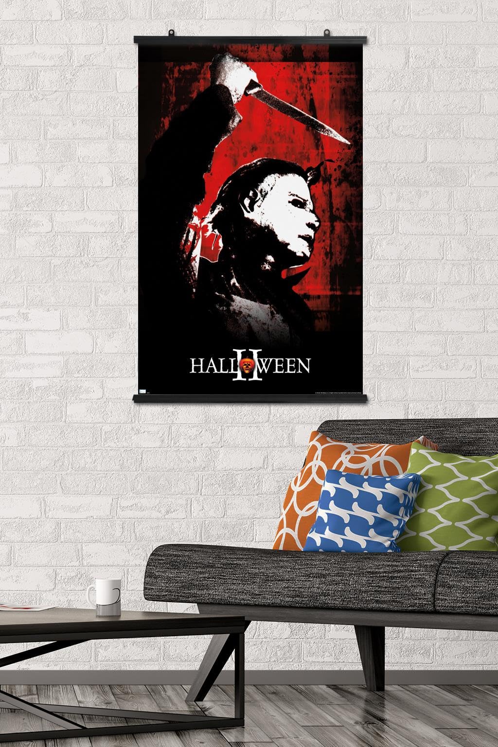 Halloween II - Red Wall Poster