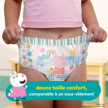 Pampers Easy Ups Training Underwear Peppa Pig Size 6 4T-5T, 1 Pack (Count of 56) 🍁 All In One Marketplace Canada