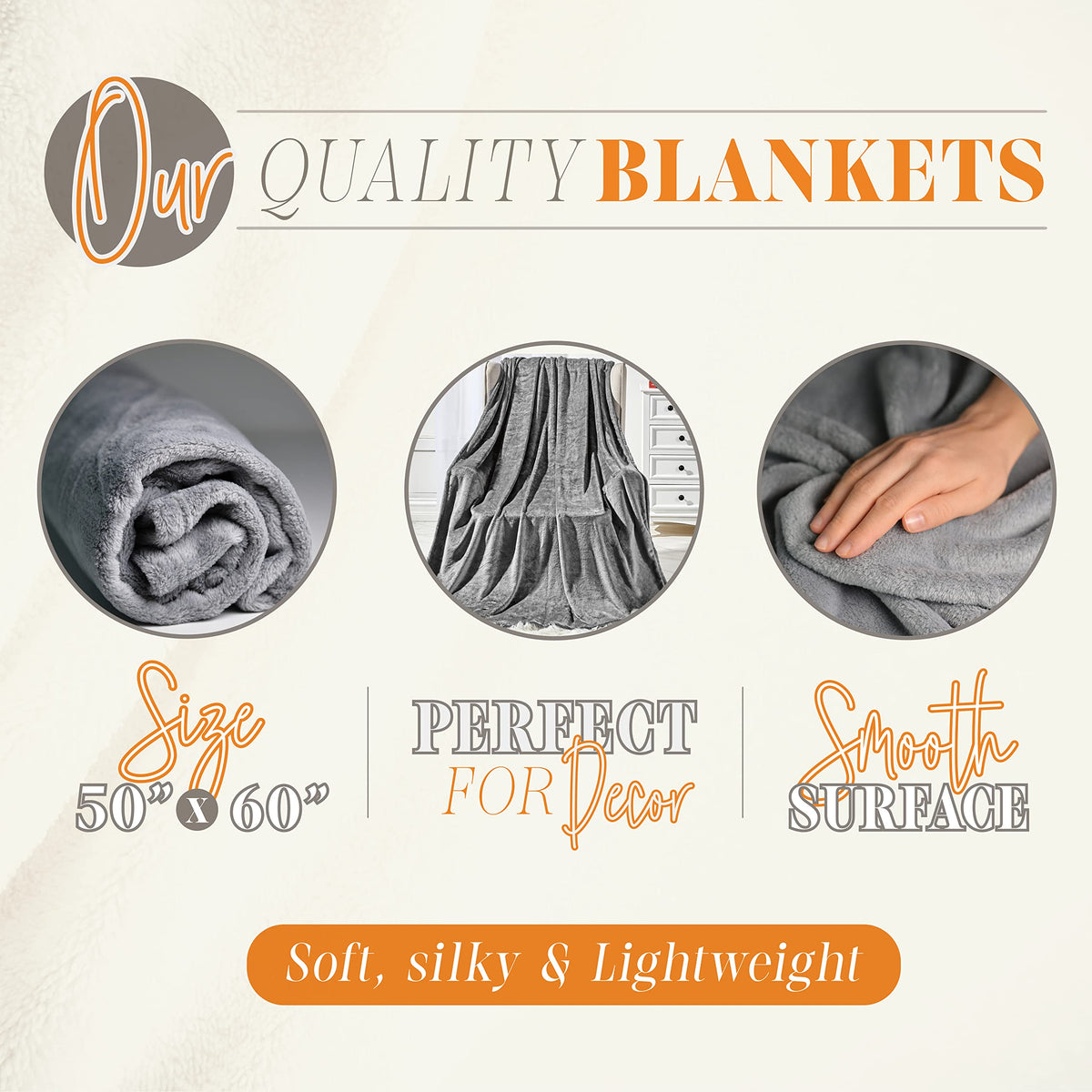 Elegant Comfort Lightweight Throw Blanket- Halloween Themed, Soft, Cozy and Plush- Throw Blankets, Perfect for Lounging This Spooky Season, 50 x 60 inches, Pumpkin Cats, Throw Blanket