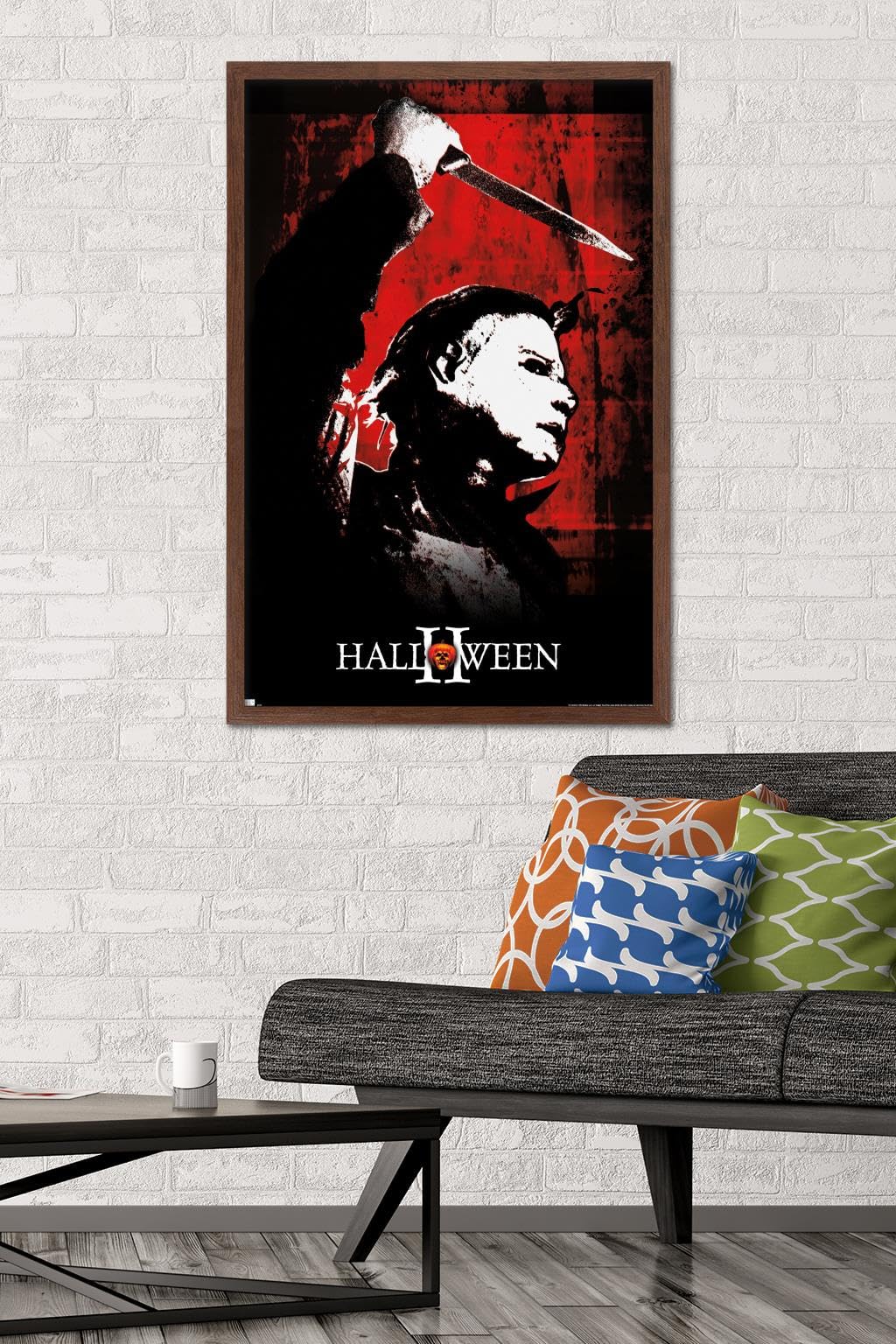 Halloween II - Red Wall Poster