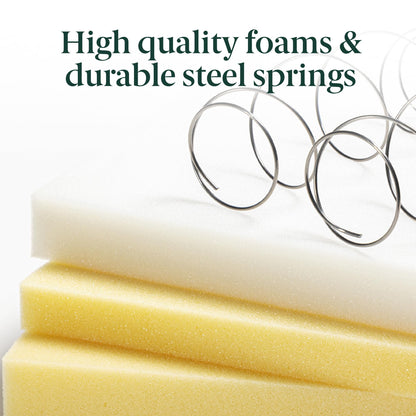Zinus 6 Inch Foam and Spring Hybrid Mattress [New Version], Twin XL, Fiberglass Free, Medium Firmness, Durable Support, Certified Safe Foams & Fabric, Mattress in A Box 🍁 All In One Marketplace Canada