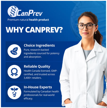 CanPrev K2 120mcg with Organic Coconut Oil, 120 Softgels 120-Day Supply, Pure MK-7 for Enhanced Absorption, Support for Stronger Bones and Healthy Teeth 🍁 All In One Marketplace Canada