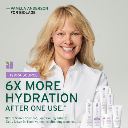 BIOLAGE Conditioner, HydraSource Detangling Solution, Detangles & Controls Static For Less Frizz & Fly-Aways, For Dry Hair, Paraben Free, Vegan 🍁 All In One Marketplace Canada