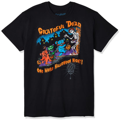Liquid Blue Grateful Dead One More Halloween Night T-Shirt, Black, XX-Large