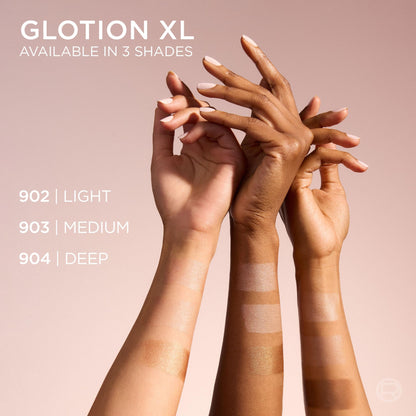 L’Oréal Paris Lumi Glotion Jumbo, Natural Glow Enhancer for Face & Body, Instantly Hydrates and Illuminates Skin, Sheer Colour Tint, Offers a Sunkissed Glow, 903 Medium, 100 mL 🍁 All In One Marketplace Canada