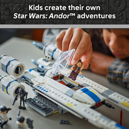 LEGO Star Wars Rebel U-Wing Starfighter Building Set - Includes Cassian Andor, Dedra Meero and K-2SO - Model Action Toy for Andor Fans - Birthday Gift Idea for Boys, Girls, Kids, Ages 8+ - 75399 🍁 All In One Marketplace Canada