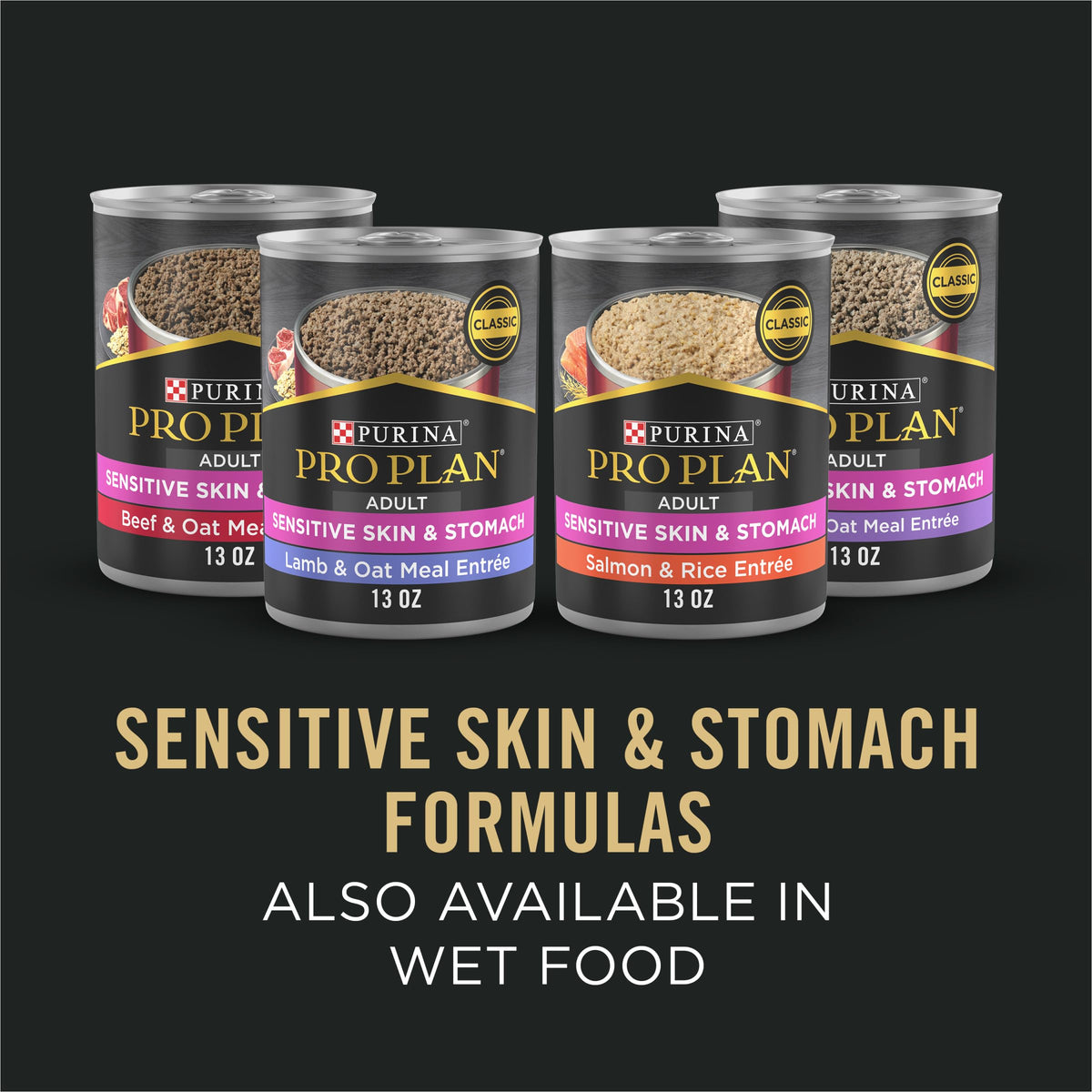 Purina Pro Plan Sensitive Skin & Stomach Dry Dog Food, Salmon & Rice - 1.81 kg Bag 🍁 All In One Marketplace Canada