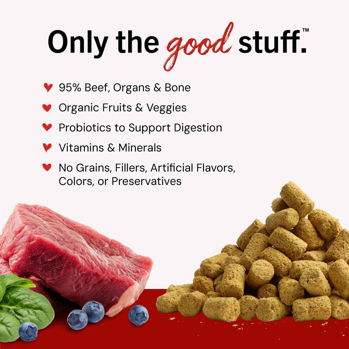 Stella & Chewy’s Freeze Dried Raw Super Beef Meal Mixer – Dog Food Topper for Small & Large Breeds – Grain Free, Protein Rich Recipe – 227g Bag 🍁 All In One Marketplace Canada