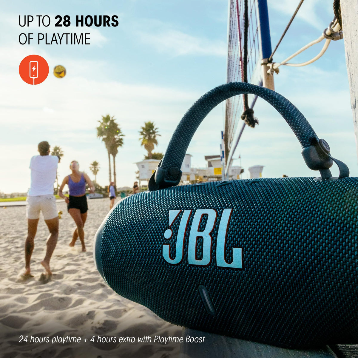 JBL Charge 6 - Portable Waterproof & Drop-Proof Bluetooth Speaker, Bold Pro Sound with AI Sound Boost, 28Hrs of Playtime, Built-in powerbank & Comes with a Sturdy/Removable Carrying Strap (Black) 🍁 All In One Marketplace Canada