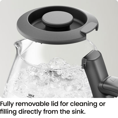Chefman 1L Electric Tea Kettle with LED Lights, Automatic Shut Off, Removable Lid, Boil-Dry Protection, Hot Water Electric Kettle Water Boiler, Electric Kettles for Boiling Water 🍁 All In One Marketplace Canada
