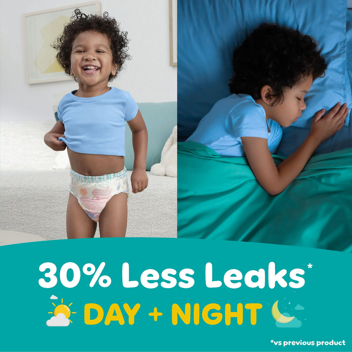 Pampers Easy Ups Girls & Boys Potty Training Pants, Size 7 (5T6T), Peppa Absorbent Training Underwear, Up to 100% Leakproof Day and Night, Hypoallergenic, 1 Pack (Count of 70) 🍁 All In One Marketplace Canada