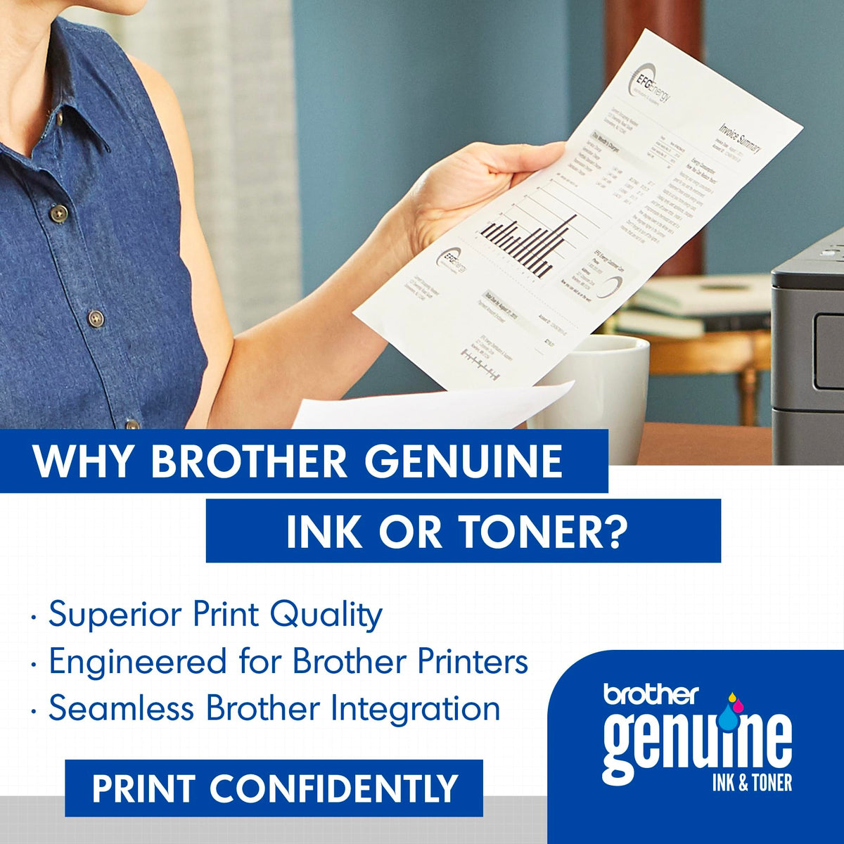 Brother Original TN850 High-Yield Black Toner Cartridge, Higher Yield for Value, Original Toner Replacement cartridges, Toner for Brother Laser Printers HL-L5000D, MFC-L5700DW, MFC-L5800DW, and More 🍁 All In One Marketplace Canada