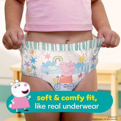 Pampers Easy Ups Training Underwear Peppa Pig Size 6 4T-5T, 1 Pack (Count of 56) 🍁 All In One Marketplace Canada