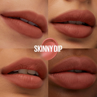 Maybelline Teddy Tint, Lip Stain, Soft Lip Tint, Light Feel, 12Hr Wear, Sheer or Blurred Finish, Skinny Dip 🍁 All In One Marketplace Canada