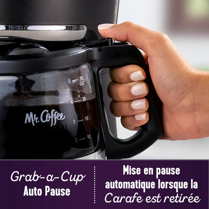 Mr. Coffee 5-Cup Programmable Coffee Maker, 25 oz. Mini Brew, Space-Saving Coffee Machine, Black 🍁 All In One Marketplace Canada