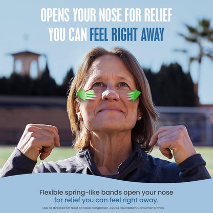 Breathe Right Nasal Strips, Original Large, Tan, Drug-Free Snoring Solution & Nasal Congestion Relief Caused by Colds & Allergies, Nightly Sleep, 30 Count 🍁 All In One Marketplace Canada
