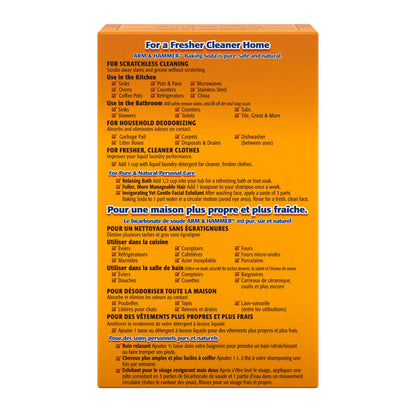 Arm & Hammer Pure Baking Soda – Multi-Purpose Cleaner, Natural Odour Eliminator & Baking Essential – Large Value Size – 2 kg (Pack of 1) 🍁 All In One Marketplace Canada