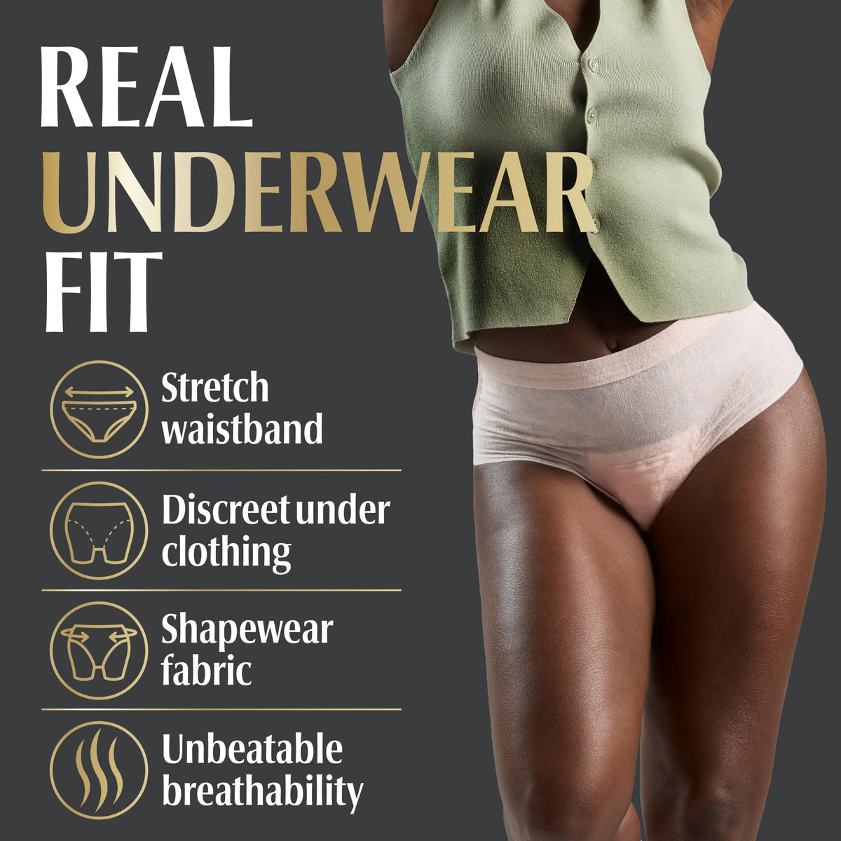 Depend Adult Incontinence & Postpartum Underwear, Small, 16 Count 🍁 All In One Marketplace Canada